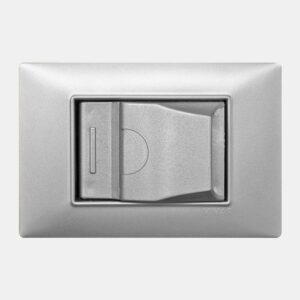 Presa aspirante BTicino Axolute Grigio Chiaro serie Dynamic PA01GC e PA02GC Go Air