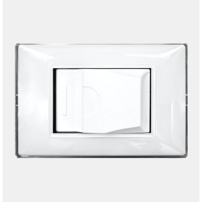 Presa aspirante BTicino Light Air bianca lucida glossy