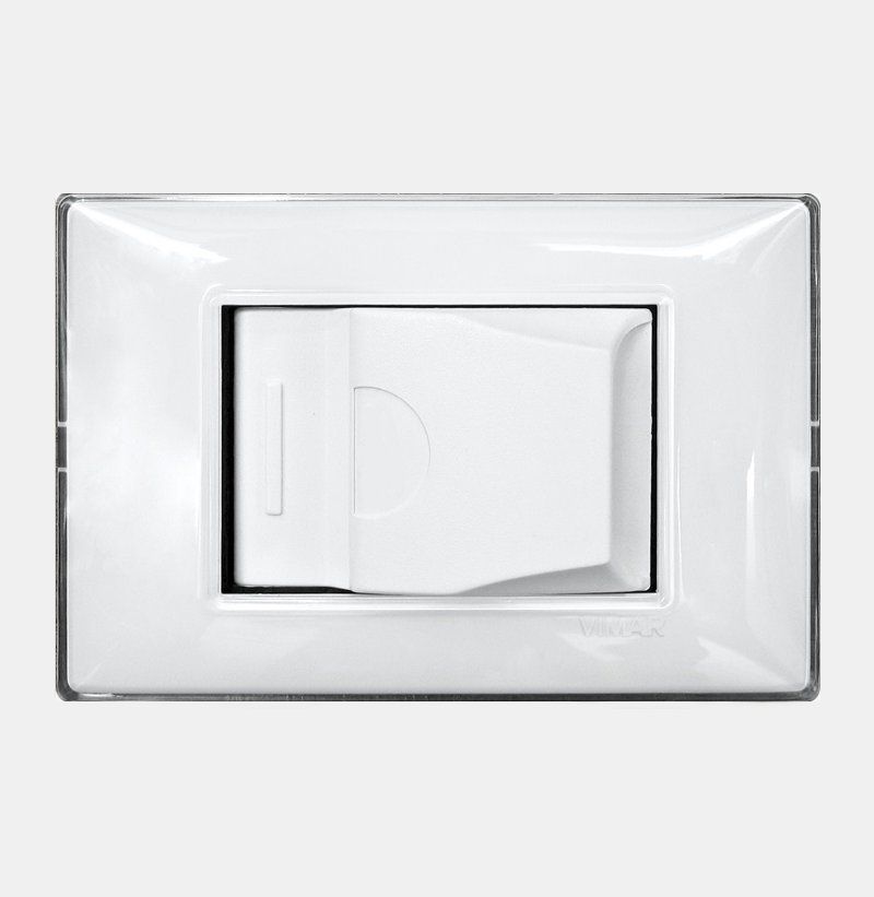 Presa aspirante BTicino Light bianca serie Dynamic o Go-Air PA01B/PA02B