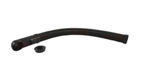 Raccordo flessibile per presa aspirante a battiscopa GR350 lunghezza 350mm per presa battiscopa aspirapolvere